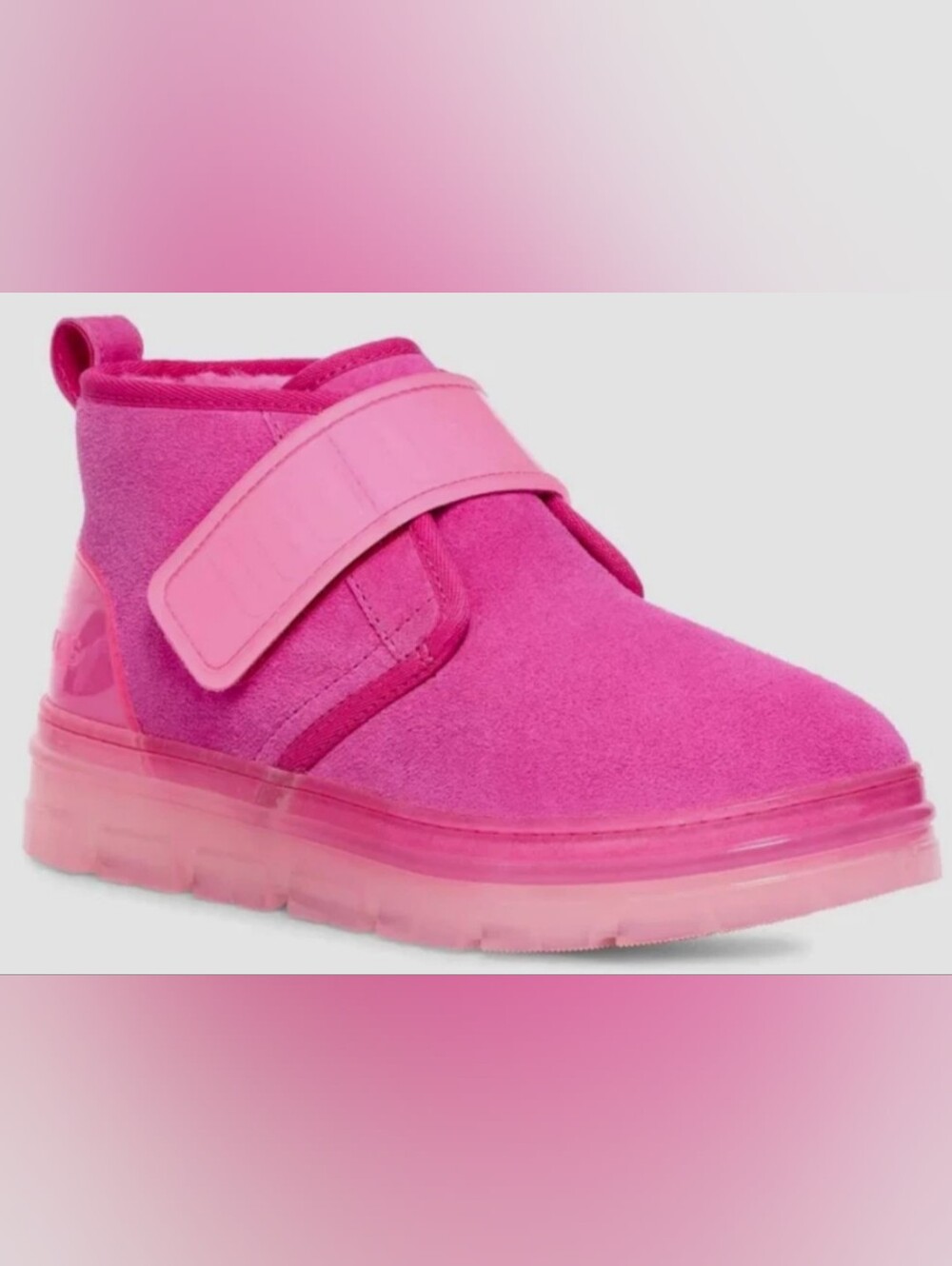 UGG Women's Neumel Clear Suede Chukka Boots Size 8 NWOT MSRP $160